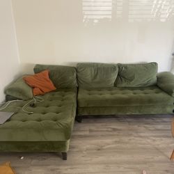 Green Sectional Couch