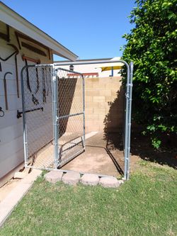 Chain Link Fence Gate with Frame