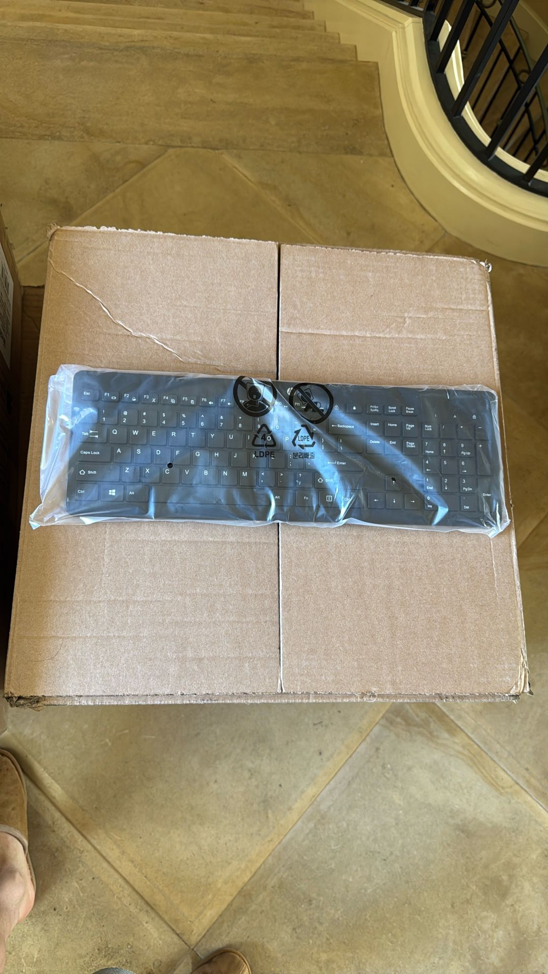Free Brand New HP Wireless Keyboard