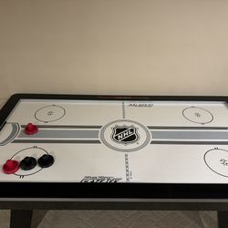 EastPoint Multi-Game Tables, Play 2-in-1 Air Hockey Table with Table Tennis Top 