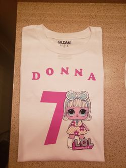LOL DOLL CUSTOM SHIRTS. ASK FOR PRICES. I CAN MAKE ANY THEME.