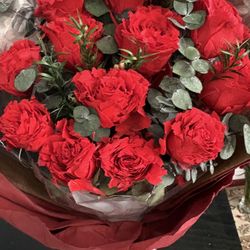 Flower Bouquet Preserved Roses