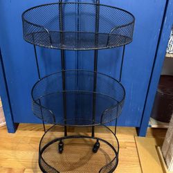 Small Storage Cart On Wheels 