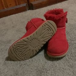 Red Women Ugg Boots 