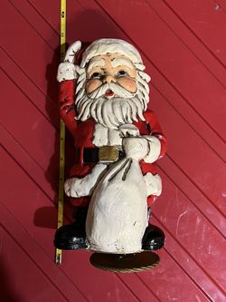 Musical Revolving Vintage Santa