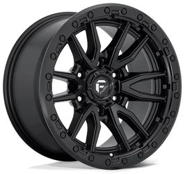 22" Black Wheels 6 Lug Truck SUV