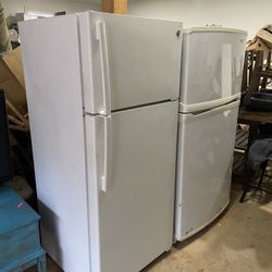 Pair Of Refrigerators For Sale Working Condition 