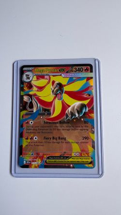 Pokemon Chaos Rising Mega Pyroar ex 015/086 Double Rare English
