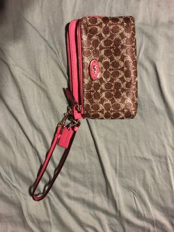 COACH wristlet