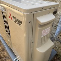 Mitsubishi 12000 btu mini split air conditioner
