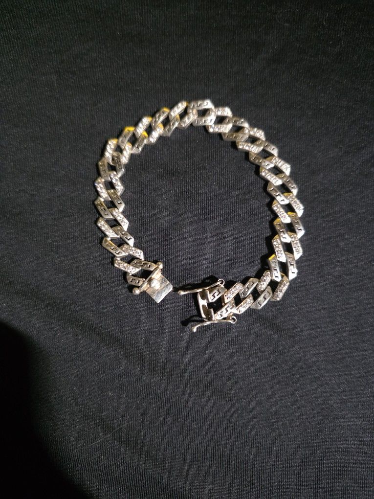 Pulsera De Plata Esterlina
