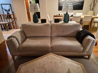 Beige couch
