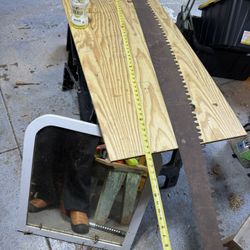 Antique 6 Foot2 Person Buck Saw