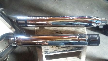 Screaming eagle slip on mufflers
