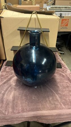 Glass vase Glass vase
