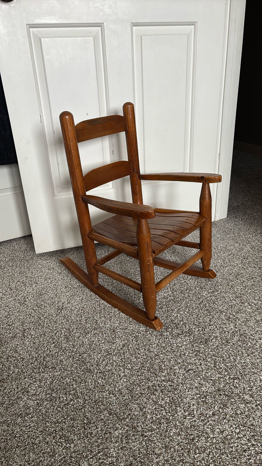 Kids Wooden Rocking Chair