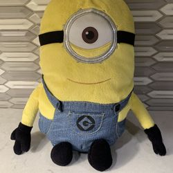 Despicable Me 3 Stuart ~18” Minion Plush Toy Pillow Universal Studios