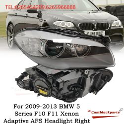 For 2009-2013 BMW 5 Series Xenon Adaptive Headlight Passenger Right Side
