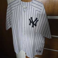 New York Yankees Majestic Baseball Jersey #13  2Xl