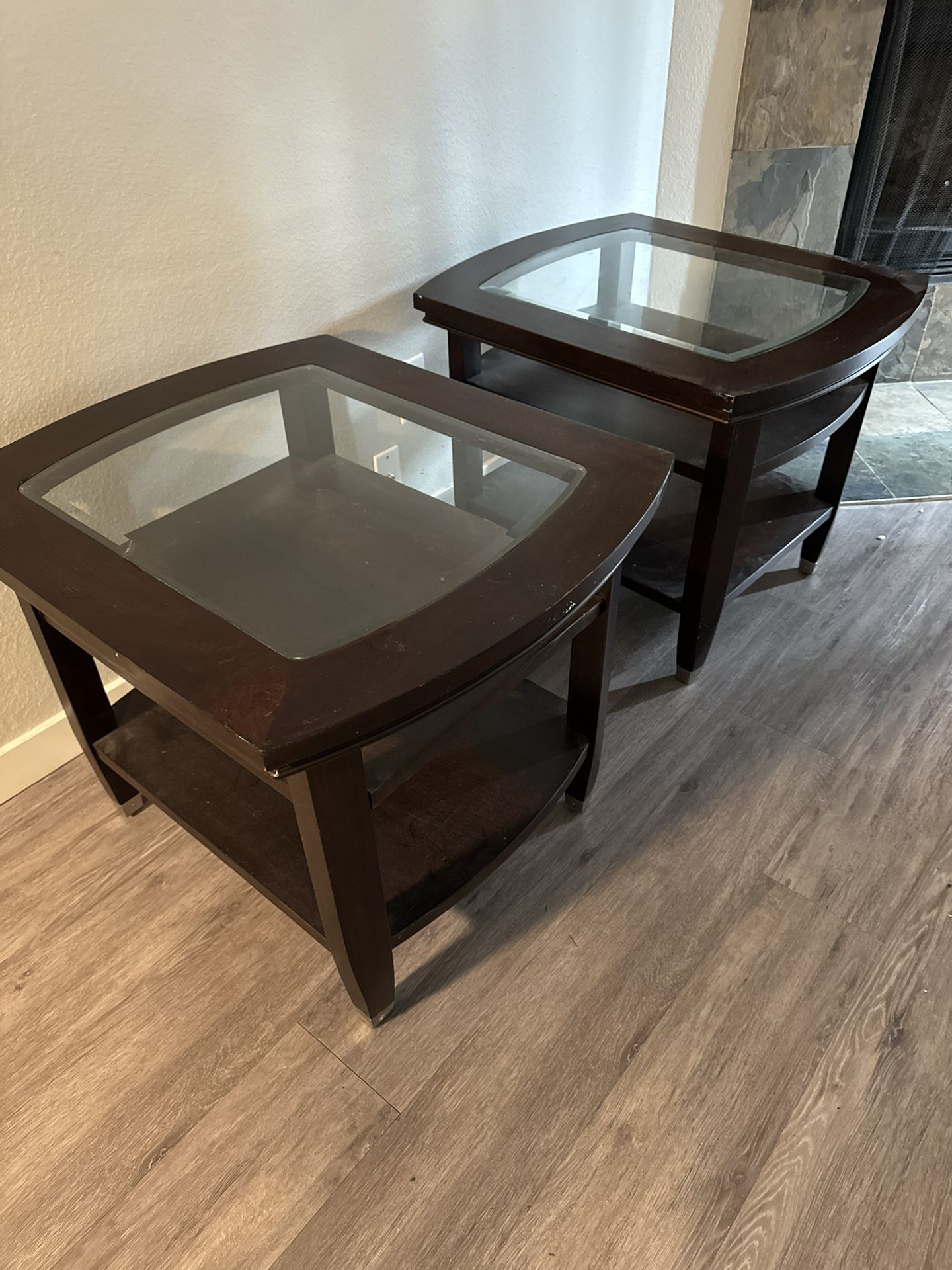 Two end tables