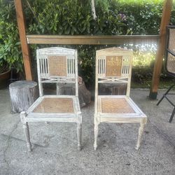 Vintage Wicker Chairs
