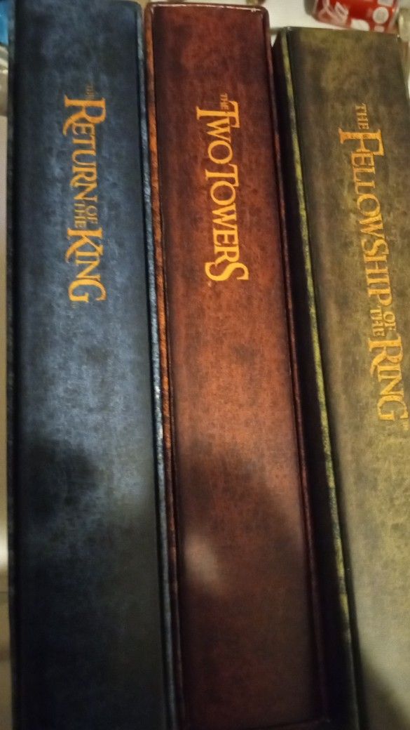 The Lord Of The Rings 3 Movie Special Extended Set