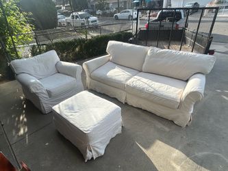 White sofa