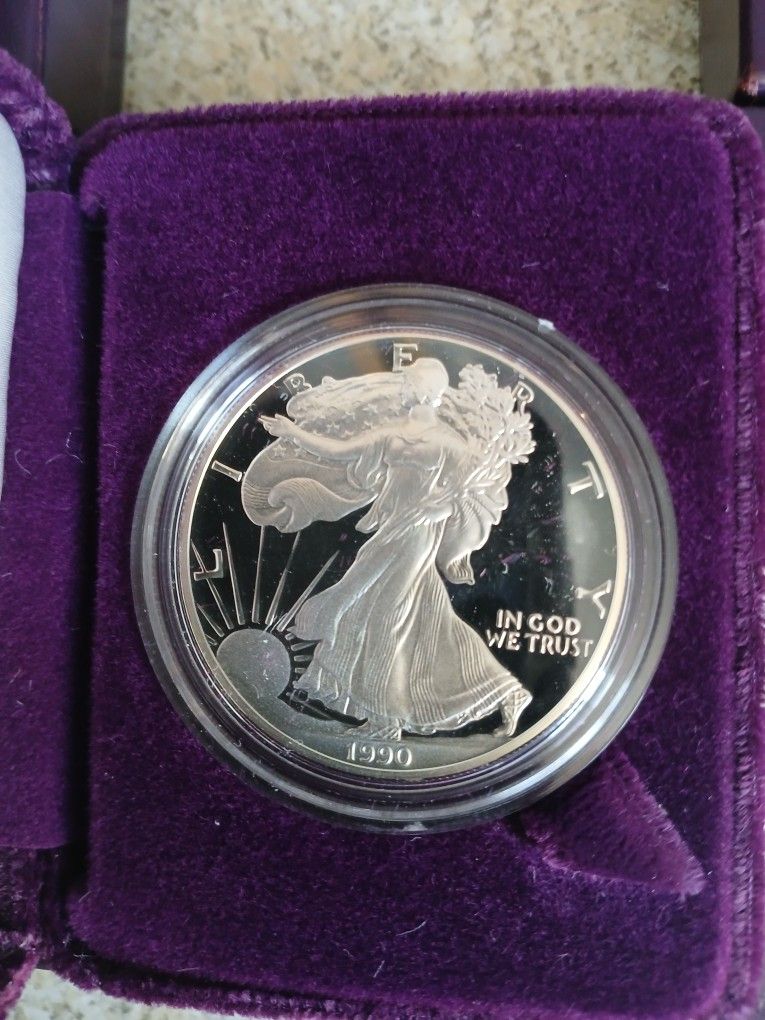 8 Proof Silver American Eagles