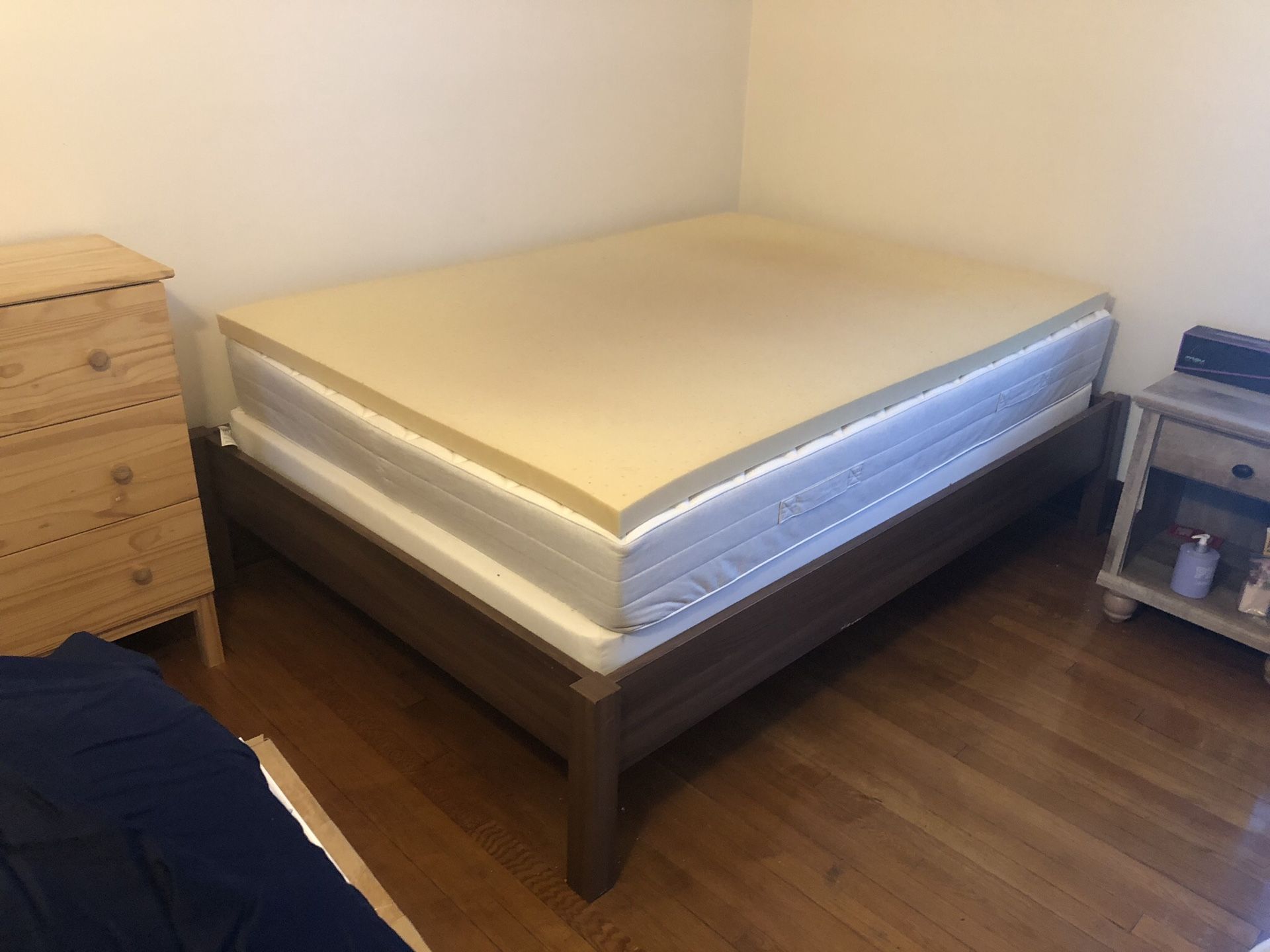 IKEA full-sized bed, excellent condition—$300 OBO