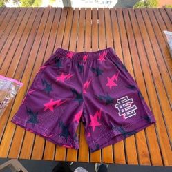Eric Emanuel x Bape shorts