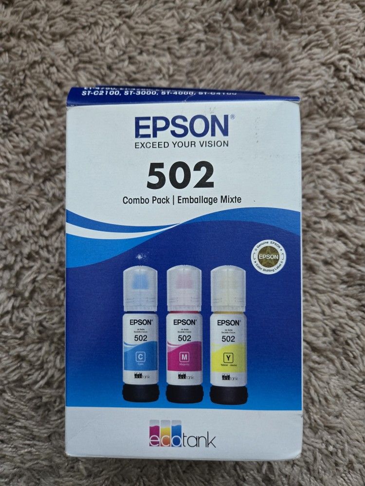 EPSON ECOTANK 502 COMBO PACK