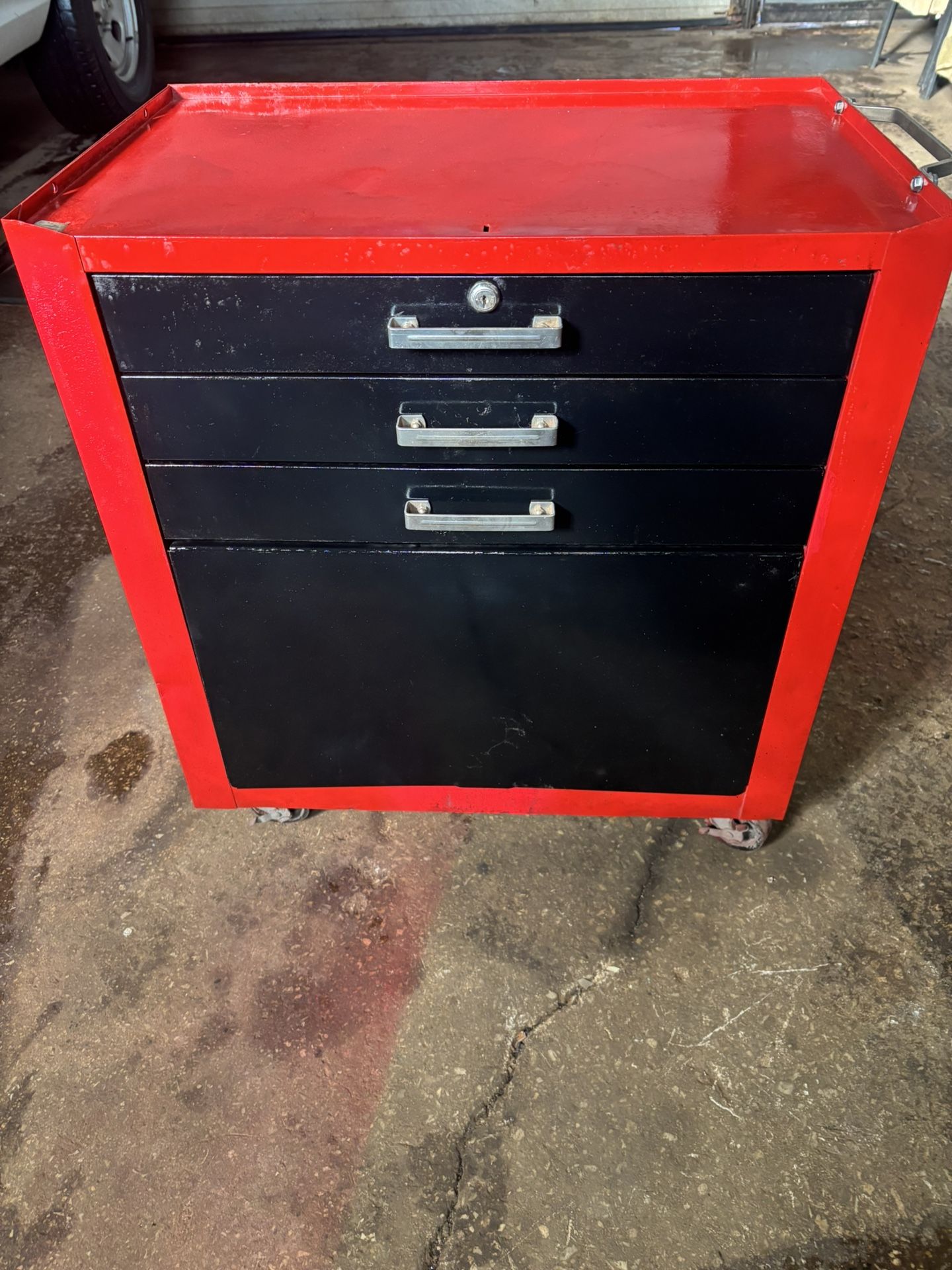 3 Drawer Rolling Tool Box