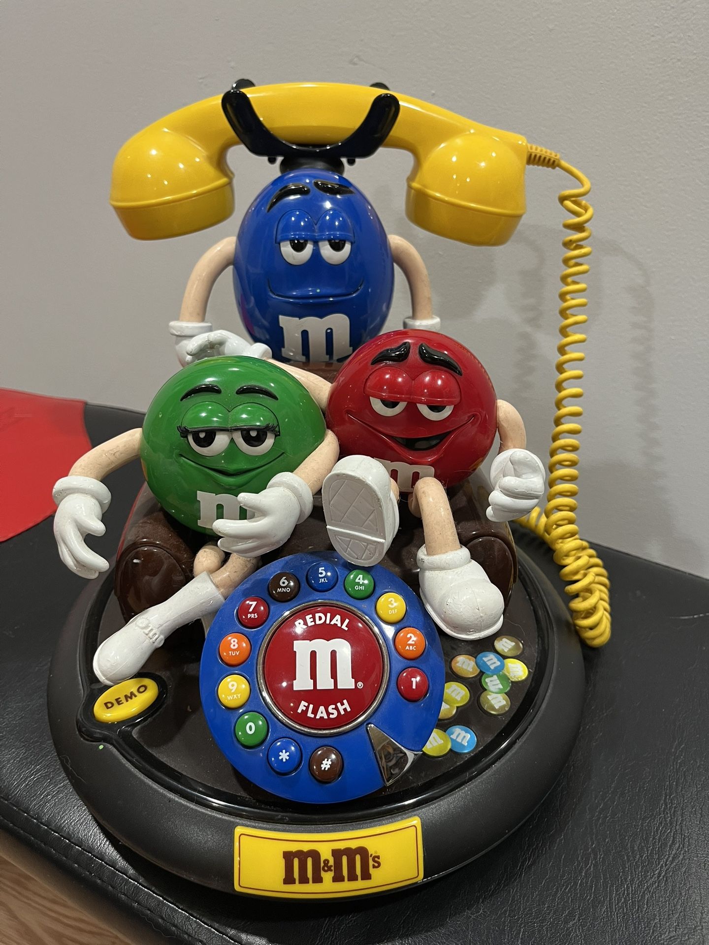 Vintage M&M Animated Landline Phone