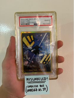 Gold Zoro Don! PSA 10