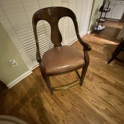 Leather Bar Stools Counter Height  