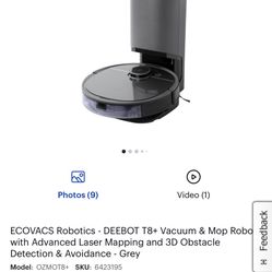 Ecobot Vacuum Cleaner And Mop Cleaner
