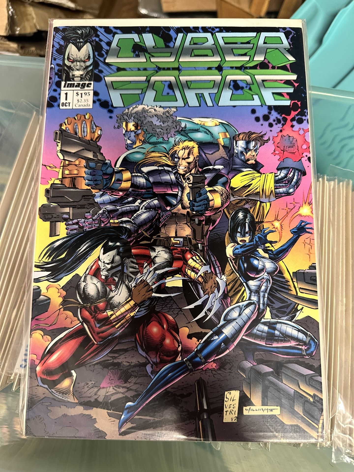 Cyberforce Comic