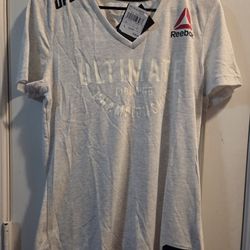 UFC Womens L Reebok Shirt $45 Retail