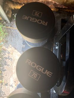 70Lb Dumbbells