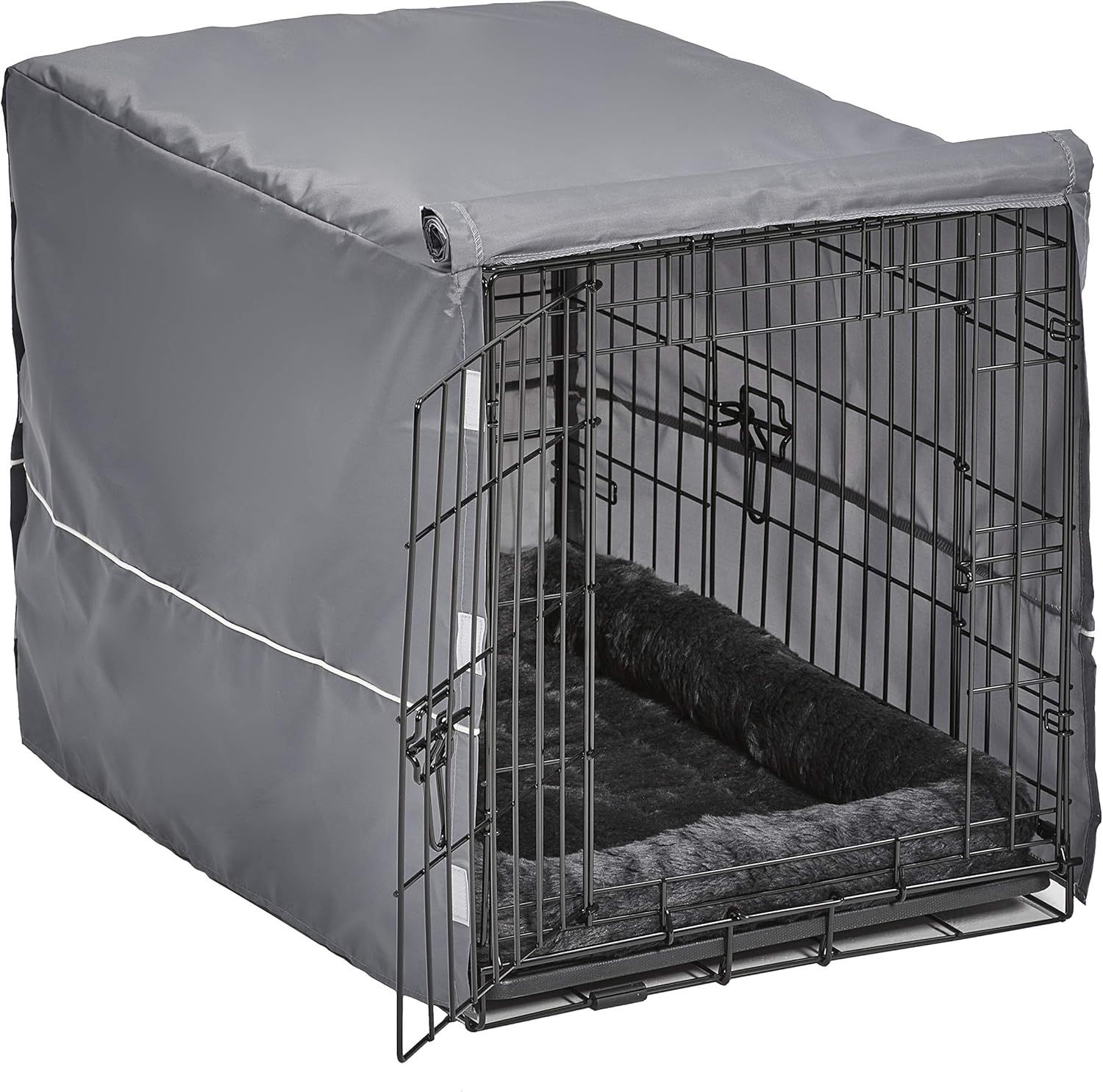 Dog Crate With Bed (30”)