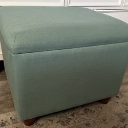 $25–Ottoman.   Teal Color