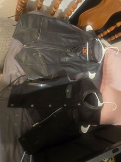 Womens biker vests