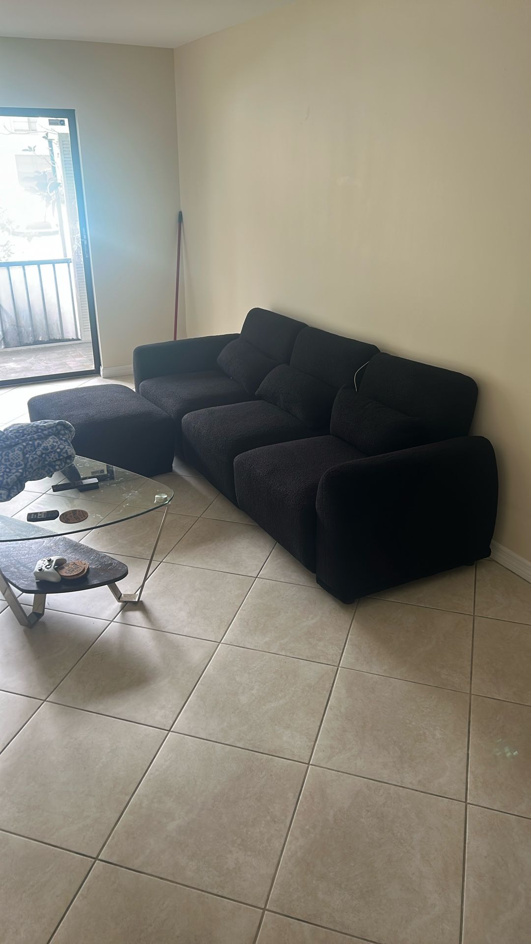Sofa With Ottoman