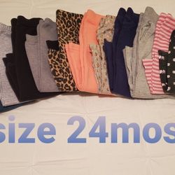 Girls clothes size 24mos