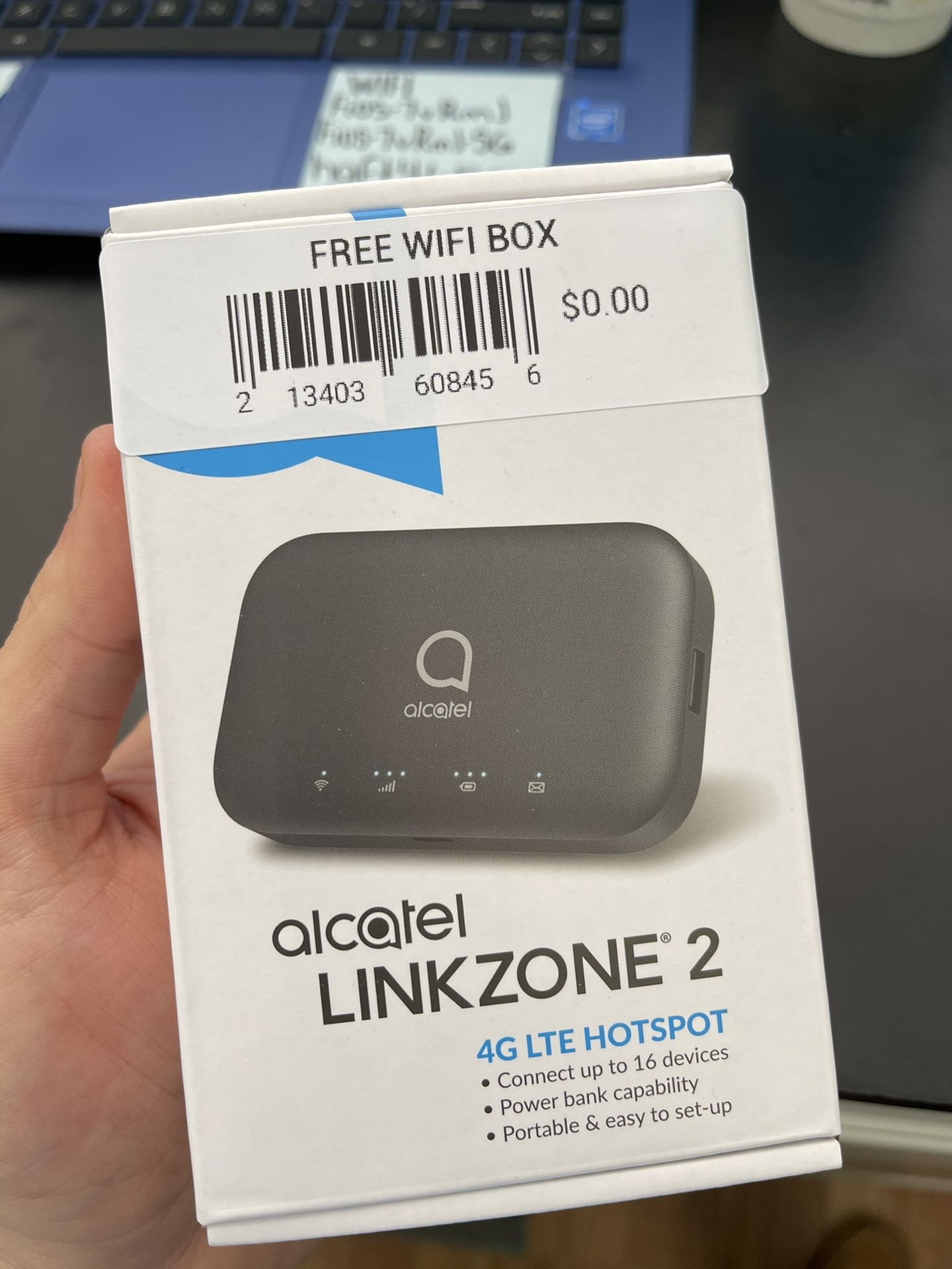 FREE WiFi Box with 6 months of internet - Use With Your iPhone