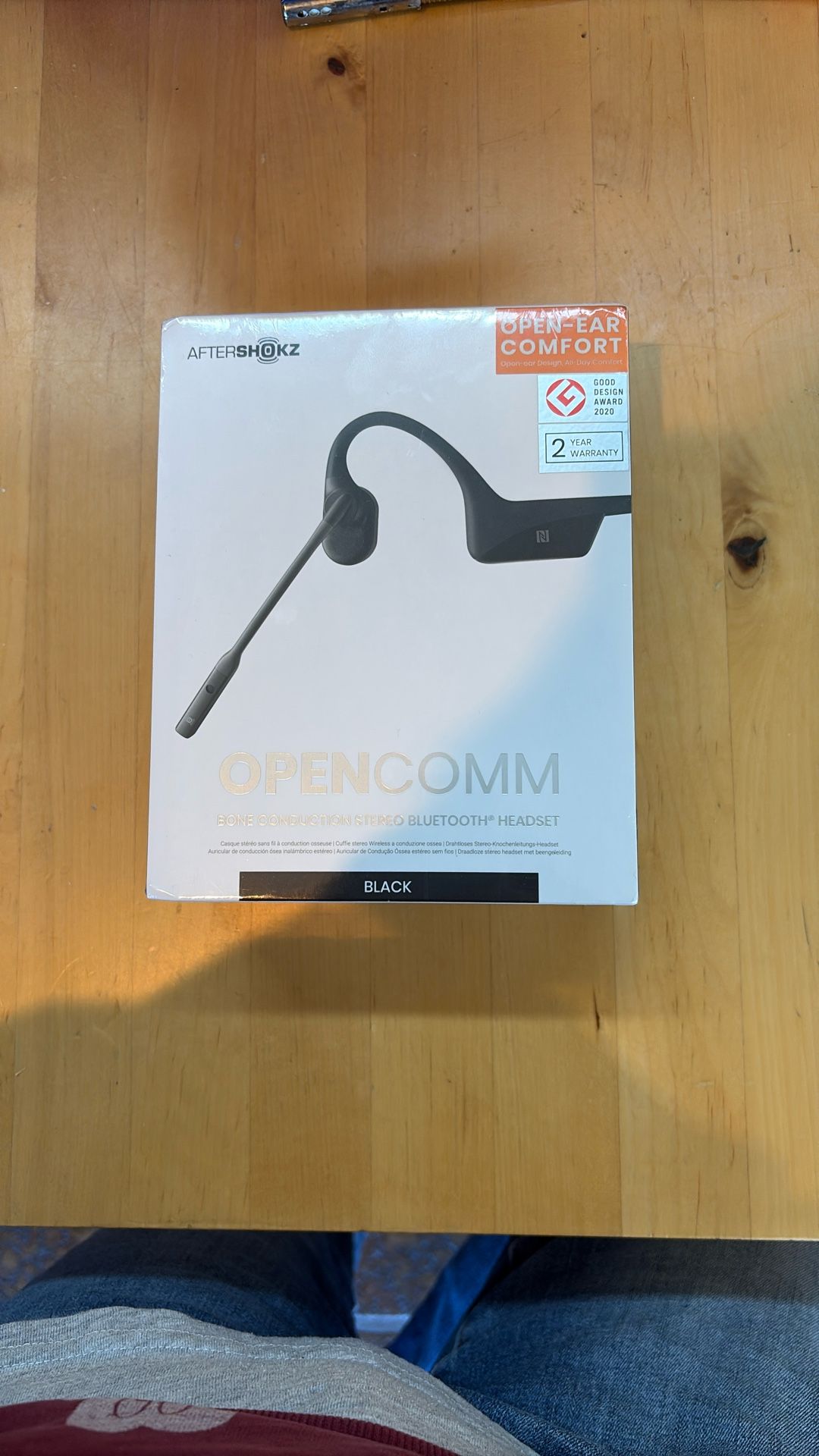 Shokz Aftershokz Bluetooth Headset NEW Sealed