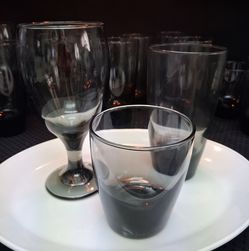 LIBBEY SMOKEY BLACK DRINKING GLASSES SET OF 24 OR 48