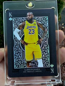 Topps LeBron James Lakers King of Spades Card