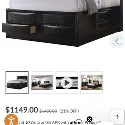 Coaster Briana King Storage Bed