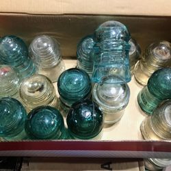 Small Insulators3 1/2” tall..$3 ea or discount on multiples..